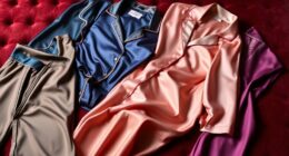 luxury silk sleepwear selection