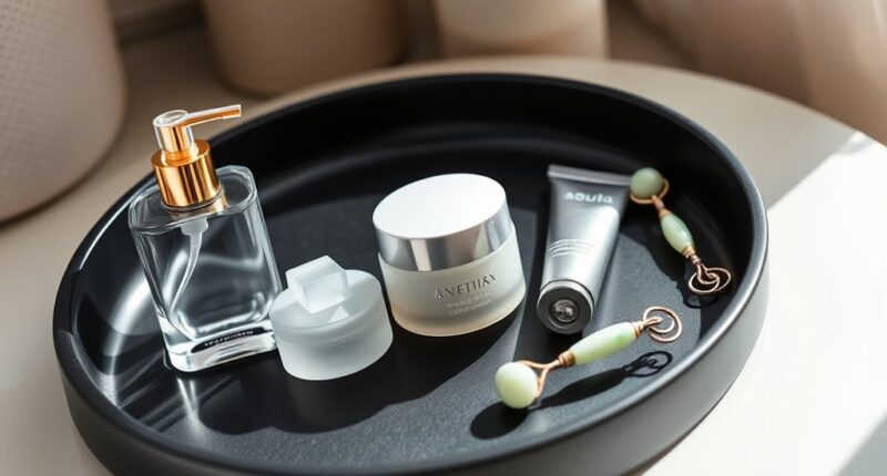 luxury skincare product roundup