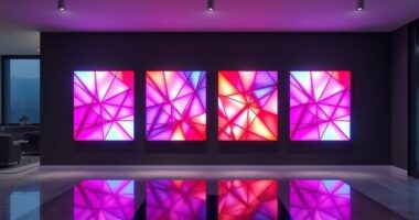 luxury smart light panels