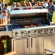luxury tailgate grilling equipment