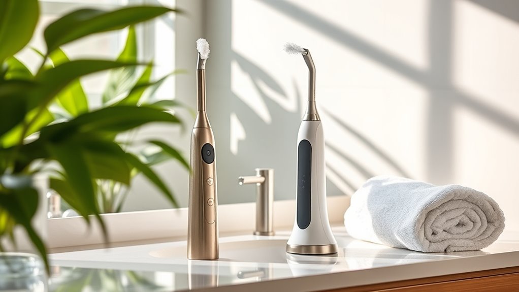 luxury water flosser features