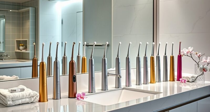 luxury water flossers list
