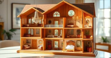 luxury wooden dollhouses collection