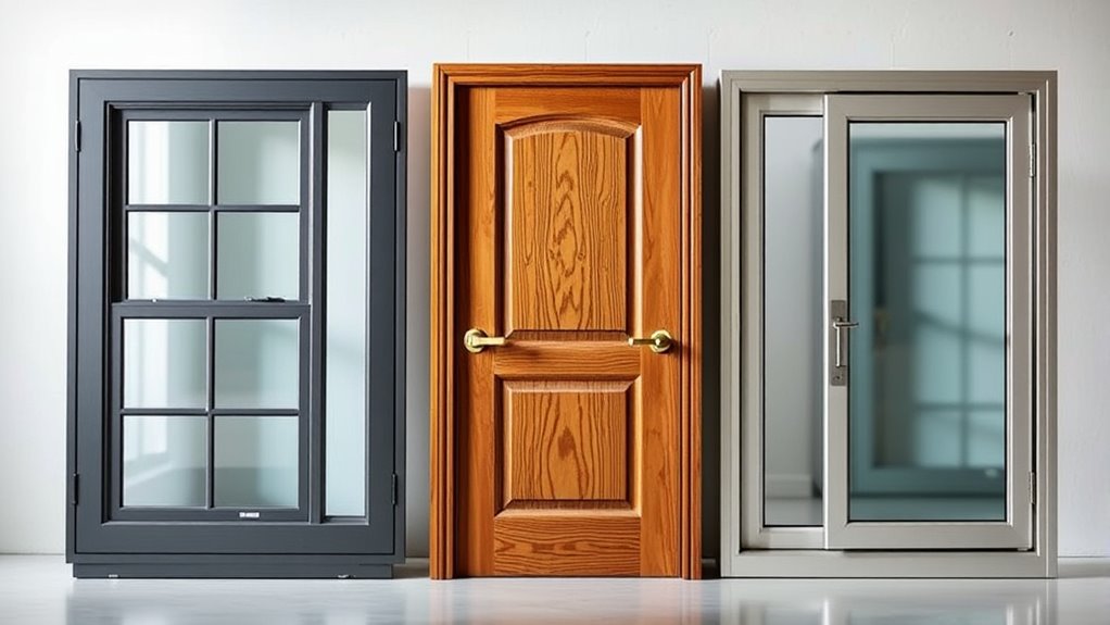 material specific window performance