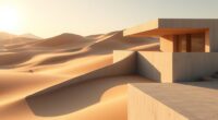 minimalist desert architecture