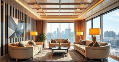 modern homes with art deco