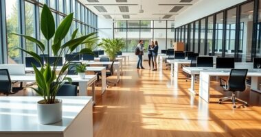 open plan space cohesion