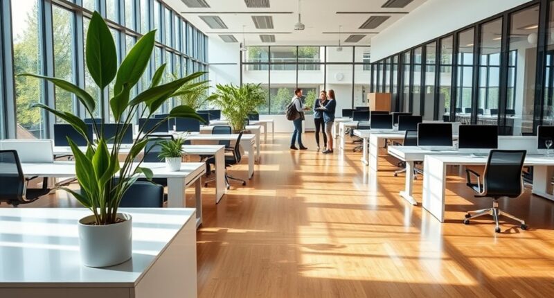 open plan space cohesion