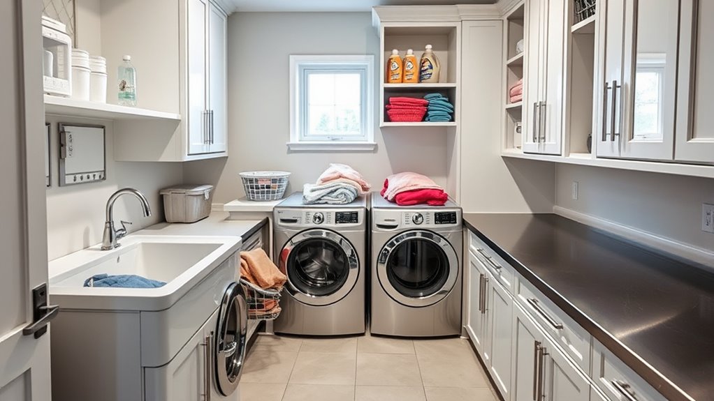 organized laundry room essentials