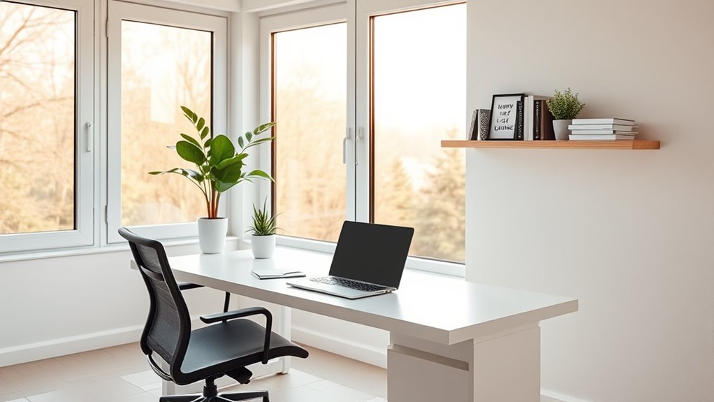 personalized functional work sanctuary