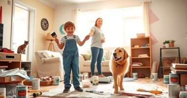 pet and kid friendly renovations
