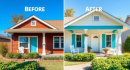 ranch house color transformation