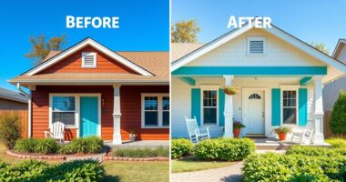 ranch house color transformation