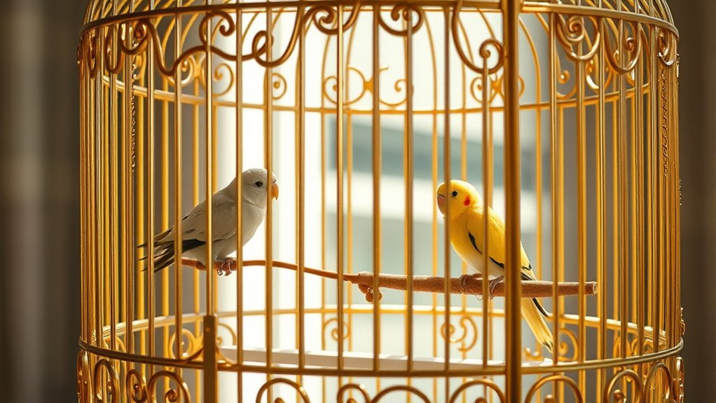 safe spacious accessible cage