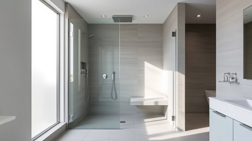 seamless waterproof wet room