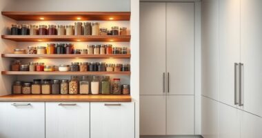 shelf styles for pantries