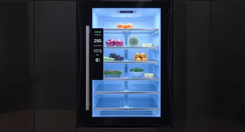 smart refrigerators with touchscreens