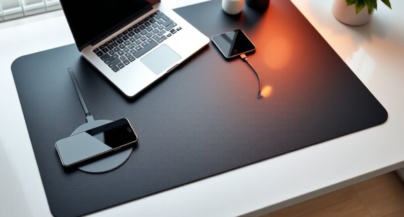 smart wireless charging mats