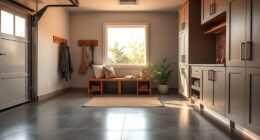 smooth garage to mudroom transition