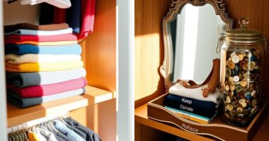 sort items for disposal