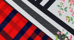 striped checked patterned designs