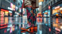 stylish women s rain boots