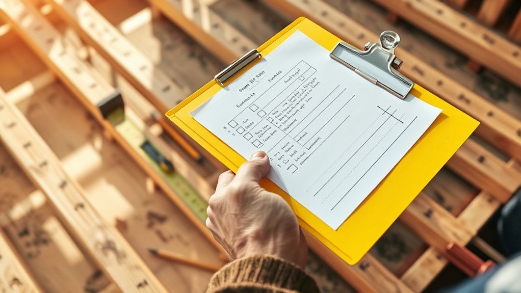 thorough framing inspection checklist