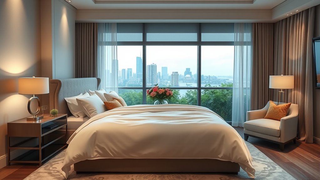 thoughtful inviting guest space