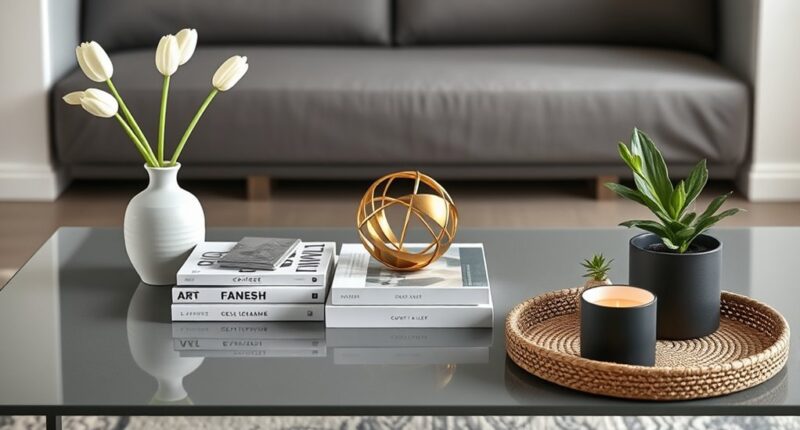 three distinct coffee table styles