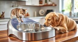 top automatic pet water fountains
