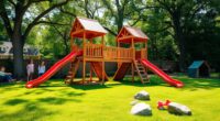 top backyard outdoor playsets