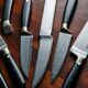 top carbon steel damascus knives