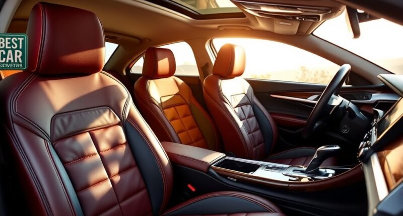 top luxury car seat covers