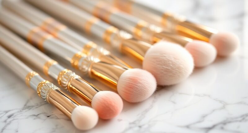 top luxury makeup brush collection