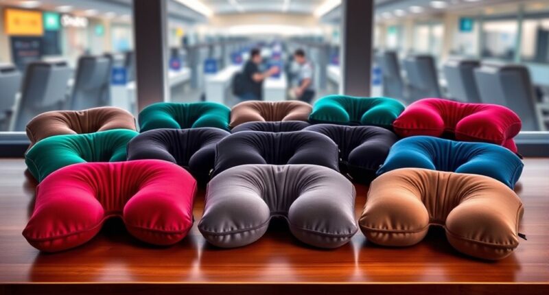 top luxury travel neck pillows