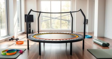top tier trampoline workout sets