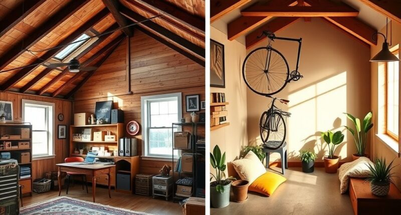 transforming unused storage areas