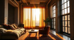 urban loft with warmth