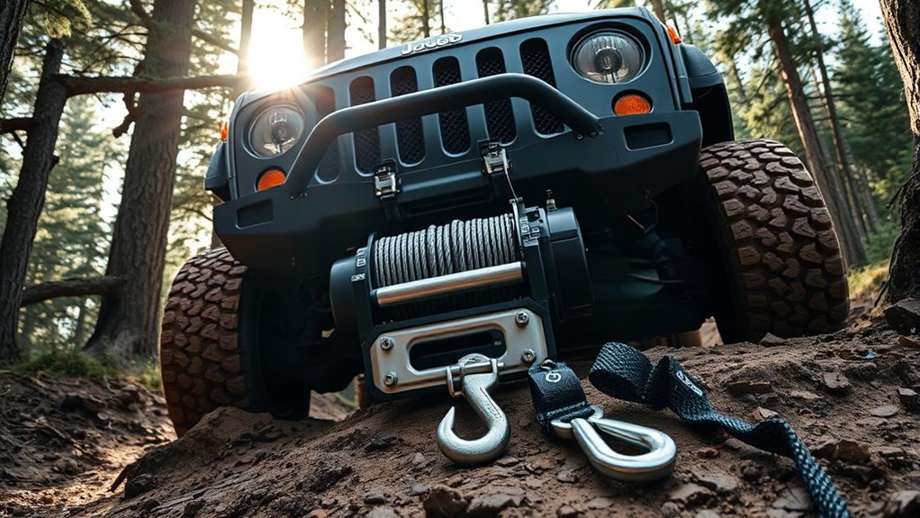 winch features for off road
