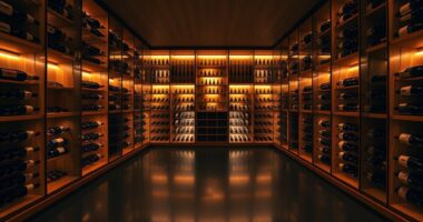 wine storage and display