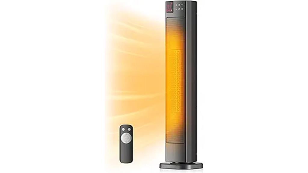 30 inch ceramic space heater