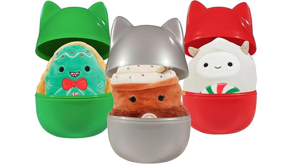 christmas squishmallow capsule trio