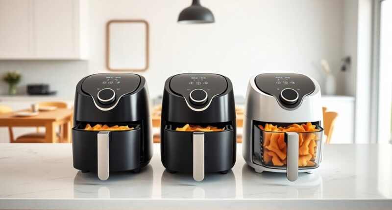 large family air fryers