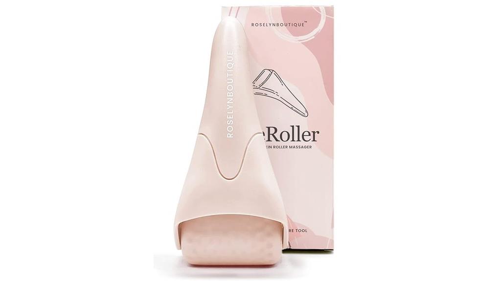 rose quartz facial roller