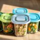 top glass food storage