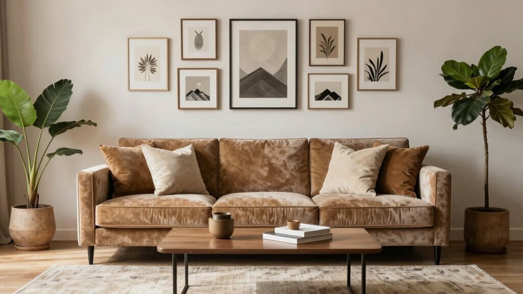 achieve harmonious decorative balance