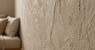 add textured wall accents