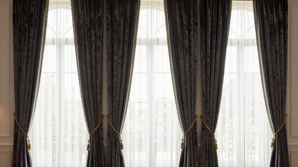 adjust drapery for window shapes