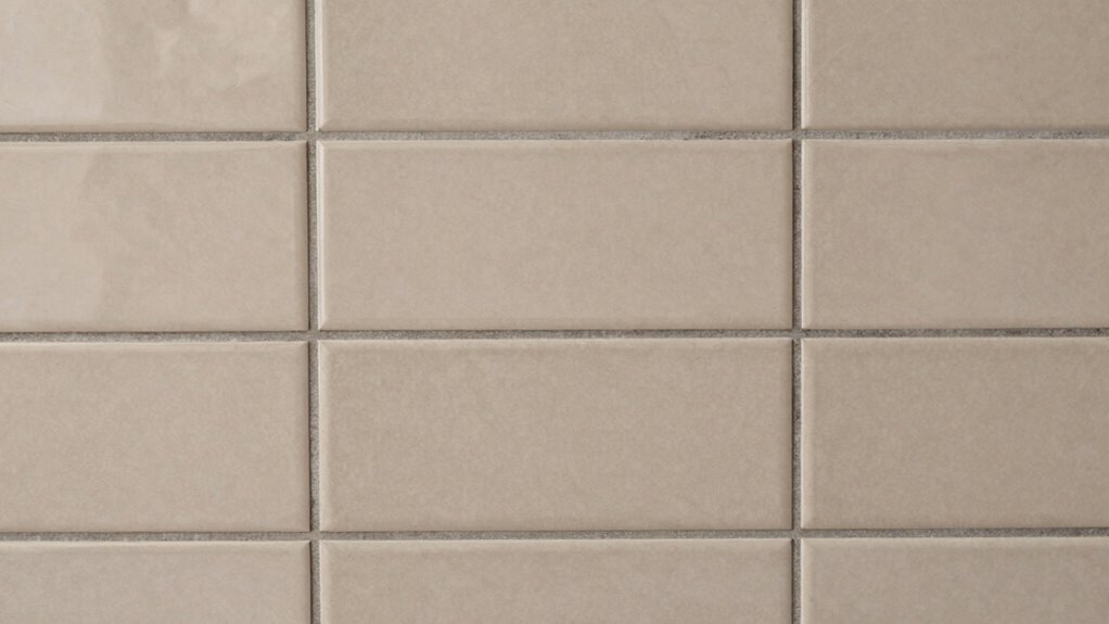 avoid grout color mismatches