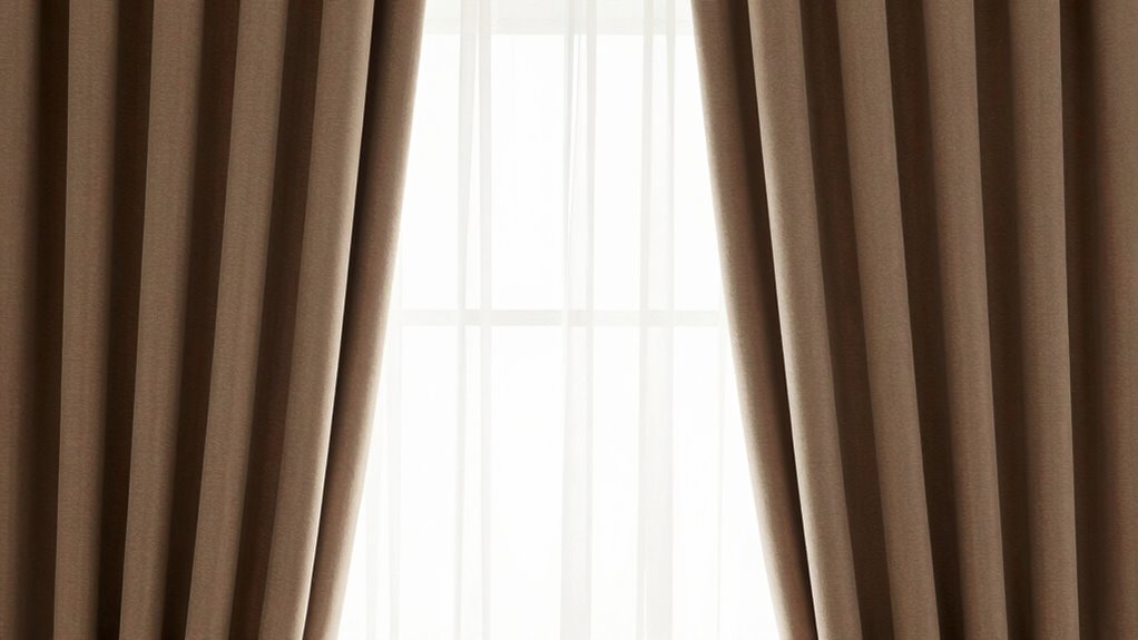 balance asymmetrical window treatments